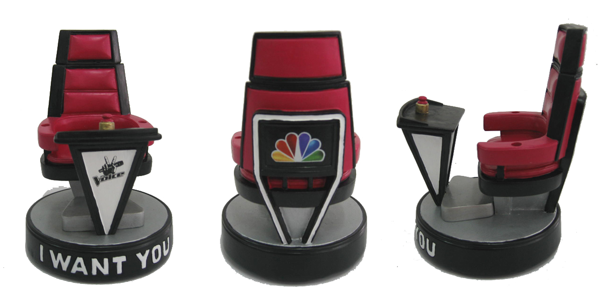 The Voice Chair an NBC collectible